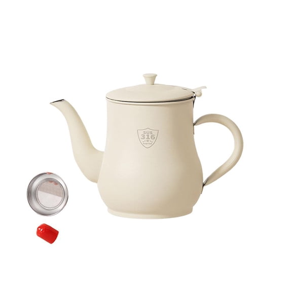 EZLIFE Bacon Grease Container, LEPO Grease Can with Fine Mesh Strainer, D1P0 1.7L L1H0