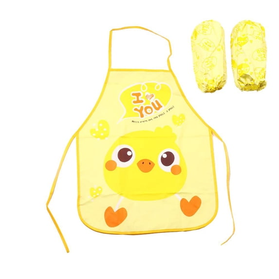 EZLIFE Children Cook's Apron cartoon Apron A7Q0