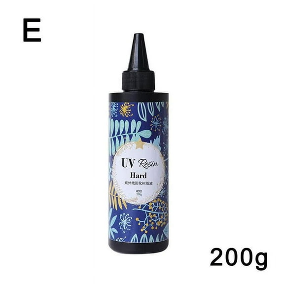 EZLIFE Hard UV Resin Glue 25/50/100/200g Crystal Clear Epoxy Jewelry Casting Craft D0B2