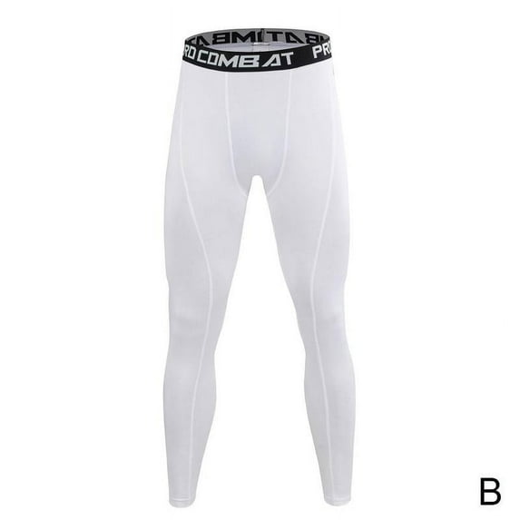 EZLIFE High Waist Milk Silk Compression Pants (Men's)