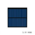 thumbnail image 1 of EZLIFE Mini 5.5V 80MA Solar Panel Solar System DIY For Light Phone Toys Cell X2D8, 1 of 6