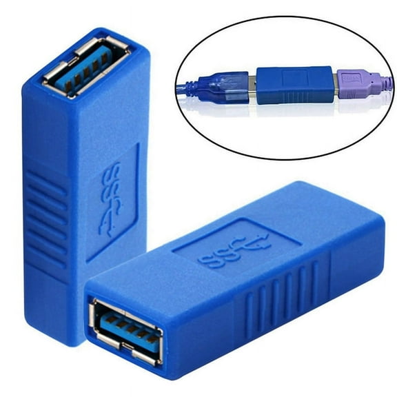 EZLIFE USB 3.0 Type A Female To Female Cable Connector