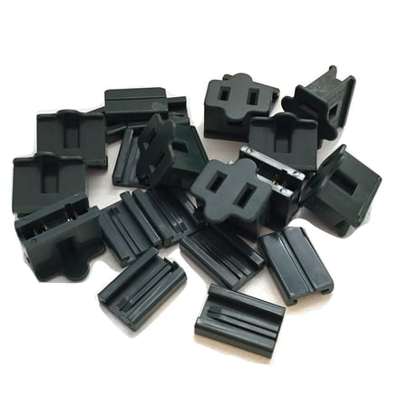 EZLS 10 Pack Green Female Inline SPT-1 Zip Plug, Vampire Plug, Gilbert Plug