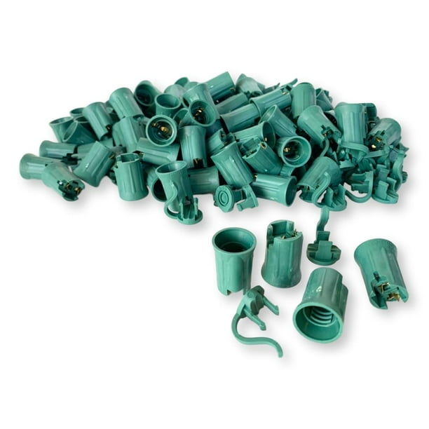 EZLS C7 Green SPT-2 Replacement Sockets 100 Count - Walmart Business ...