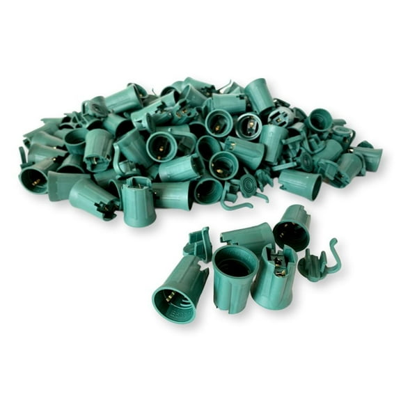 EZLS C9 Green SPT-2 Replacement Sockets 25 Count