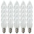 thumbnail image 1 of EZLS Cool White Faceted C7 LED Replacement Bulbs, 25 Pack, 1 of 1