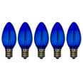 thumbnail image 1 of EZLS Dark Blue LED Replacement Bulbs, Colored Filament, Shatterproof Lens, 5 Pack, 1 of 1