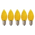 thumbnail image 1 of EZLS Yellow Faceted C7 LED Replacement Bulbs, 5 Pack, 1 of 1