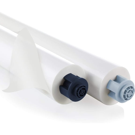 EZLoad Blue End Cap Laminating Roll Film, Low Temp, Gloss, 12" x 100', 5 mil, 2 Pack (3000052EZ)