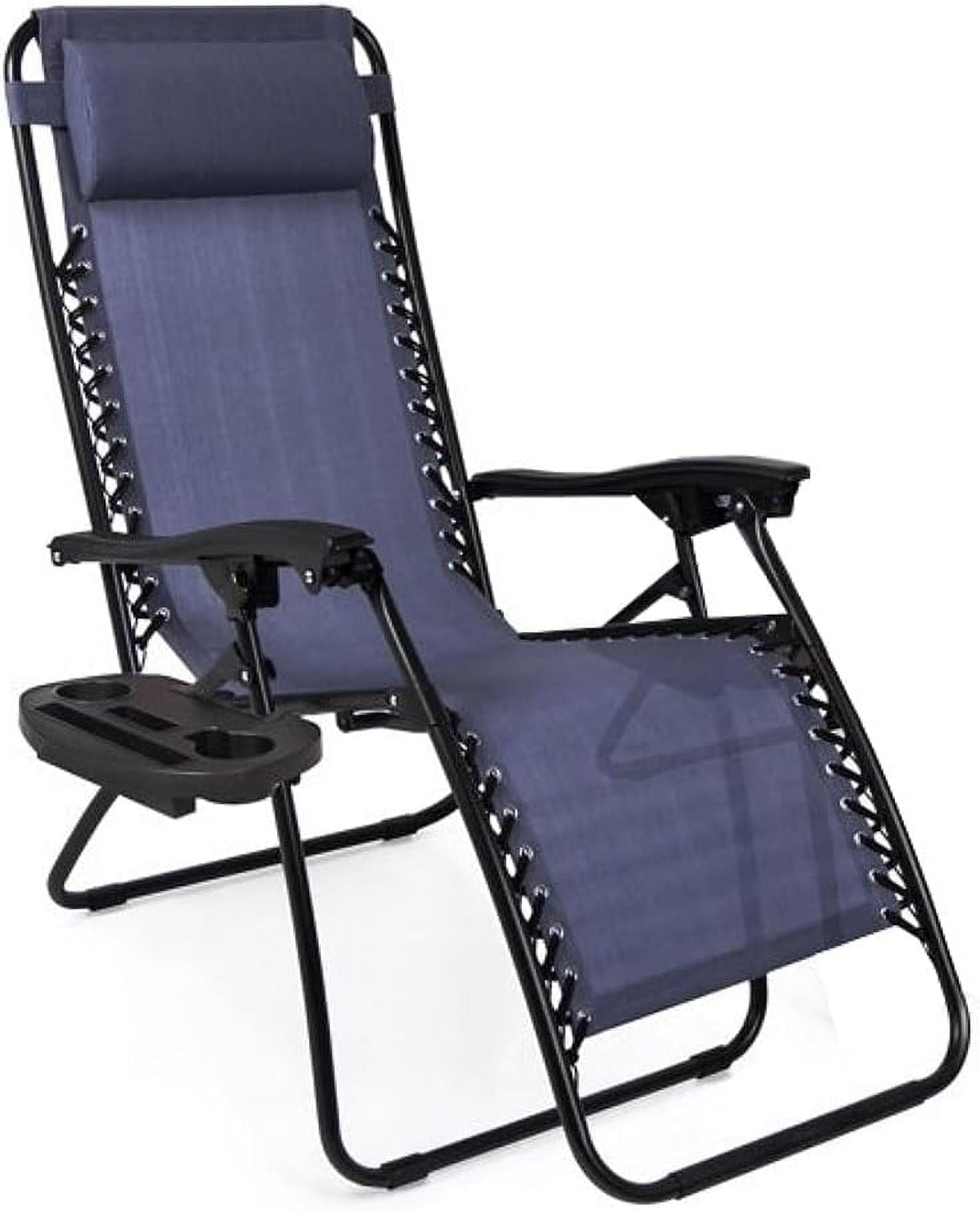Zero Gravity Lounge Chairs Outdoor Adjustable Reclining Patio Chair