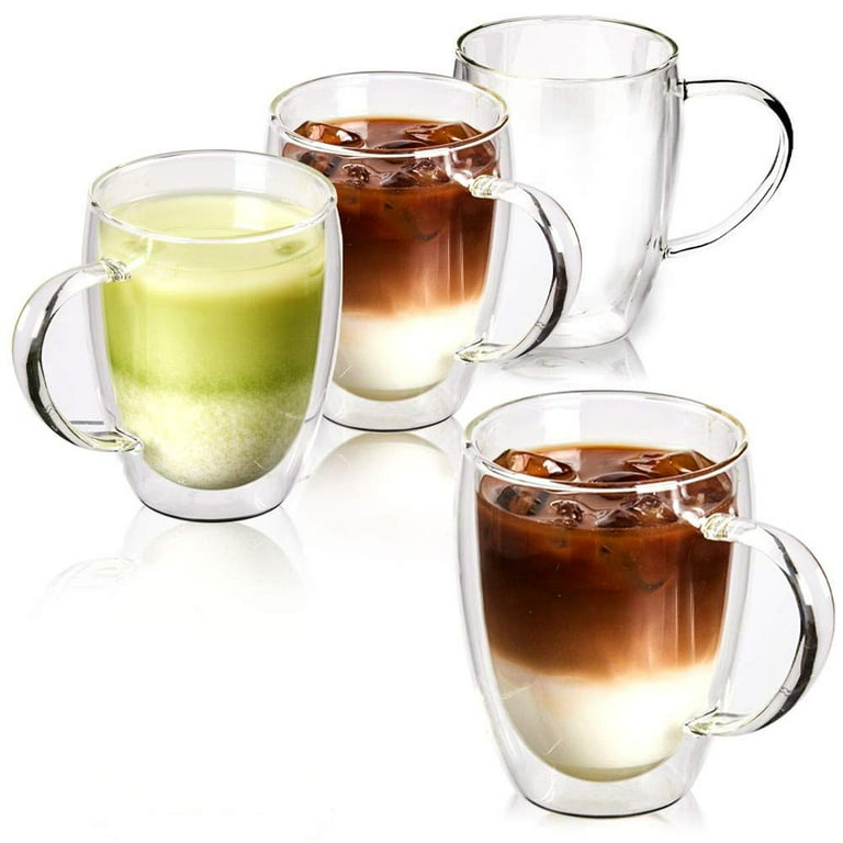 350ml) hand blown Double Wall Glass cup Nespresso coffee mug and cups  thermal glass 