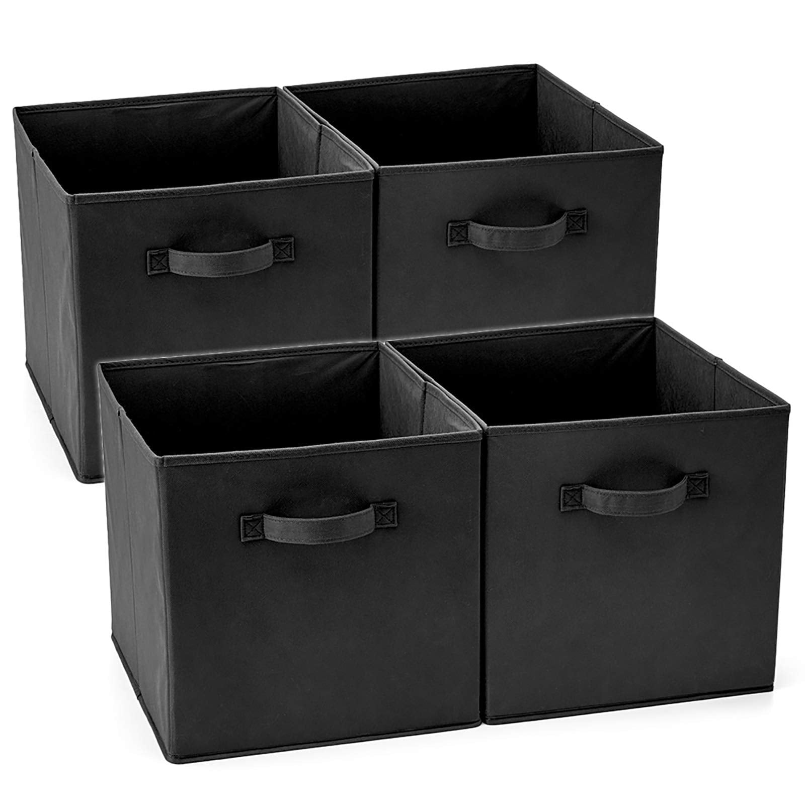 Univivi Foldable Nursery Storage Bin [4-Pack] Fabric Storage Boxes with  Lids Large Toy Organizers and Storage for Nursery Bedroom Home (Gray, 17“ x  12” x 12) - Yahoo Shopping