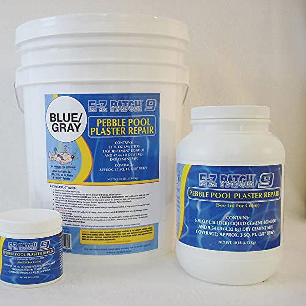 EZP-1424 10 lbs White Mini Pebble Plaster - Walmart.com