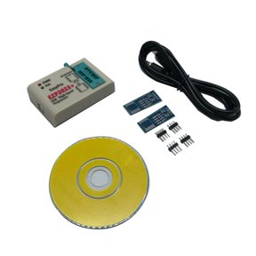 EZP2023 USB for SPI Programmer for 24 25 93 for EEPROM and 25 Flash for BIOS Chips, High-Speed IC Reader Writer with Auto Voltage Detection, Offline Copy Function for Motherboard Repair and
