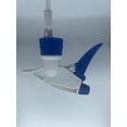 thumbnail image 1 of EZPRO Made in USA Replacement Trigger Spray Nozzles Only Nozzle Head 360 Upside Down Mist Sprayer Adjustable Industrial & Home Use, for 32oz 24oz 16oz 8oz Plastic & Glass Bottles, Blue 24 Pack, 1 of 5