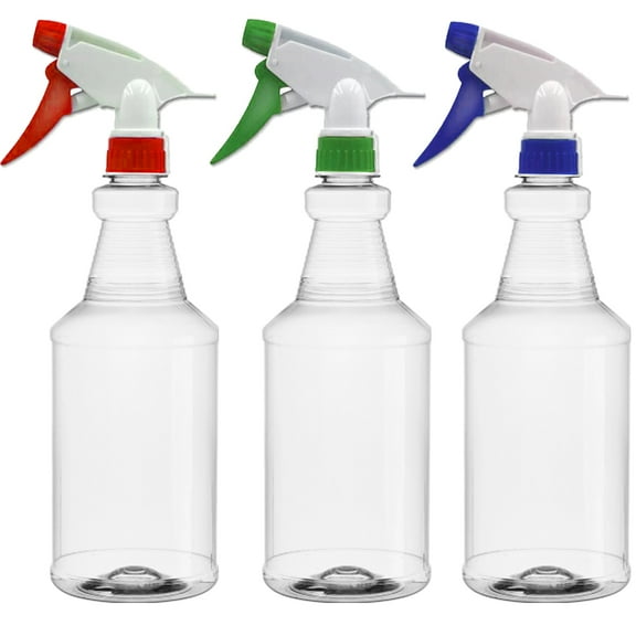 EZPRO USA Empty Spray Bottles for Cleaning Solutions, Clean Bottle, Upside Down Sprayers