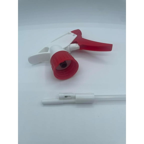 EZPRO USA Replacement Trigger Spray Nozzles Only Nozzle Head 360 Upside Down Mist Sprayer Adjustable Industrial & Home Use, for 32oz 24oz 16oz 8oz Plastic & Glass Bottle Colored 24 Pack