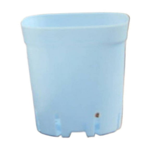 EZPXFCI 10 Pack Square Plastic Plant Pots,Plants Nursery Pot Seedling Nursery Transplanting Planter Container Indoor Outdoor for Garden Office and Balcony Decor