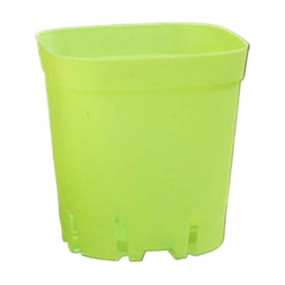 EZPXFCI 10 Pack Square Plastic Plant Pots,Plants Nursery Pot Seedling Nursery Transplanting Planter Container Indoor Outdoor for Garden Office and Balcony Decor