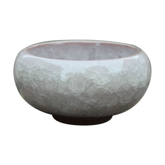 EZPXFCI 2.56'' Small Ceramic Plants Planter Pot with Drainage Hole, Ice Crack Glaze Plant Container for Cactus, Plant Lover Gifts for Women Mom Aunt Home Office Decor