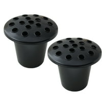 EZPXFCI 2-Pack Cemetery Flower Holders - Grave Vase for Fresh or Artificial Floral Arrangements, Memorial Day & Gravesite Decoration