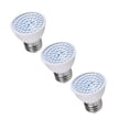 thumbnail image 1 of EZPXFCI 3 Pcs E26 LED Grow Light Bulb,60 LEDs Full Spectrum Plant Light for Indoor Plants,Grow Lamp with 180° Wide Beam Angle for Seedling & Succulents,White, 1 of 7