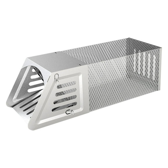 EZPXFCI Humane Rat Trap Chipmunk Rodent Cage – Effective catch-and-release live trap for mice, voles, hamsters for indoor/outdoor use, reusable, and easy to set. No-kill ethical pest control