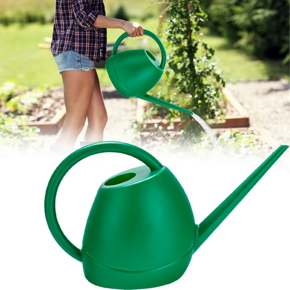 EZPXFCI Large Watering Can for Outdoor Plants, Plastic Long Spout Indoor Water Can, Lightweight with Ergonomic Handle for Garden, Yard, Patio