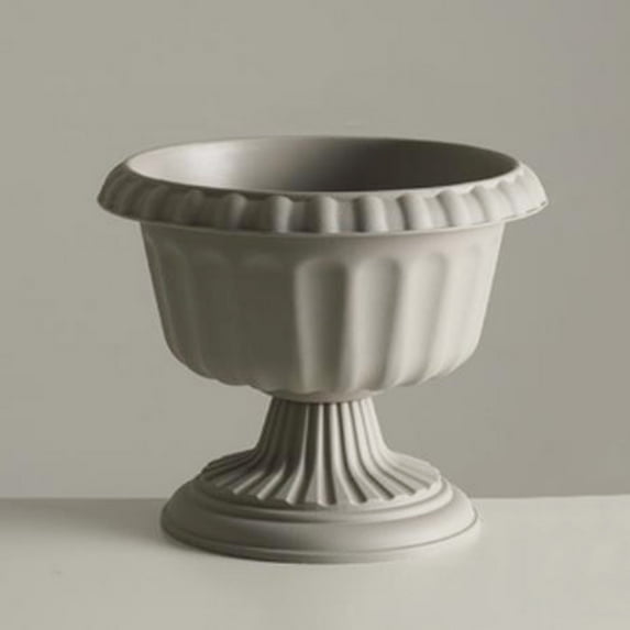 EZPXFCI Plastic Planter 11.6 x 9.6 Inch Classic Flower Pots Front Porch Planters Indoor Outdoor Planters with Pedestal for Wedding Party Bridal Shower Garden Patio Home Decor