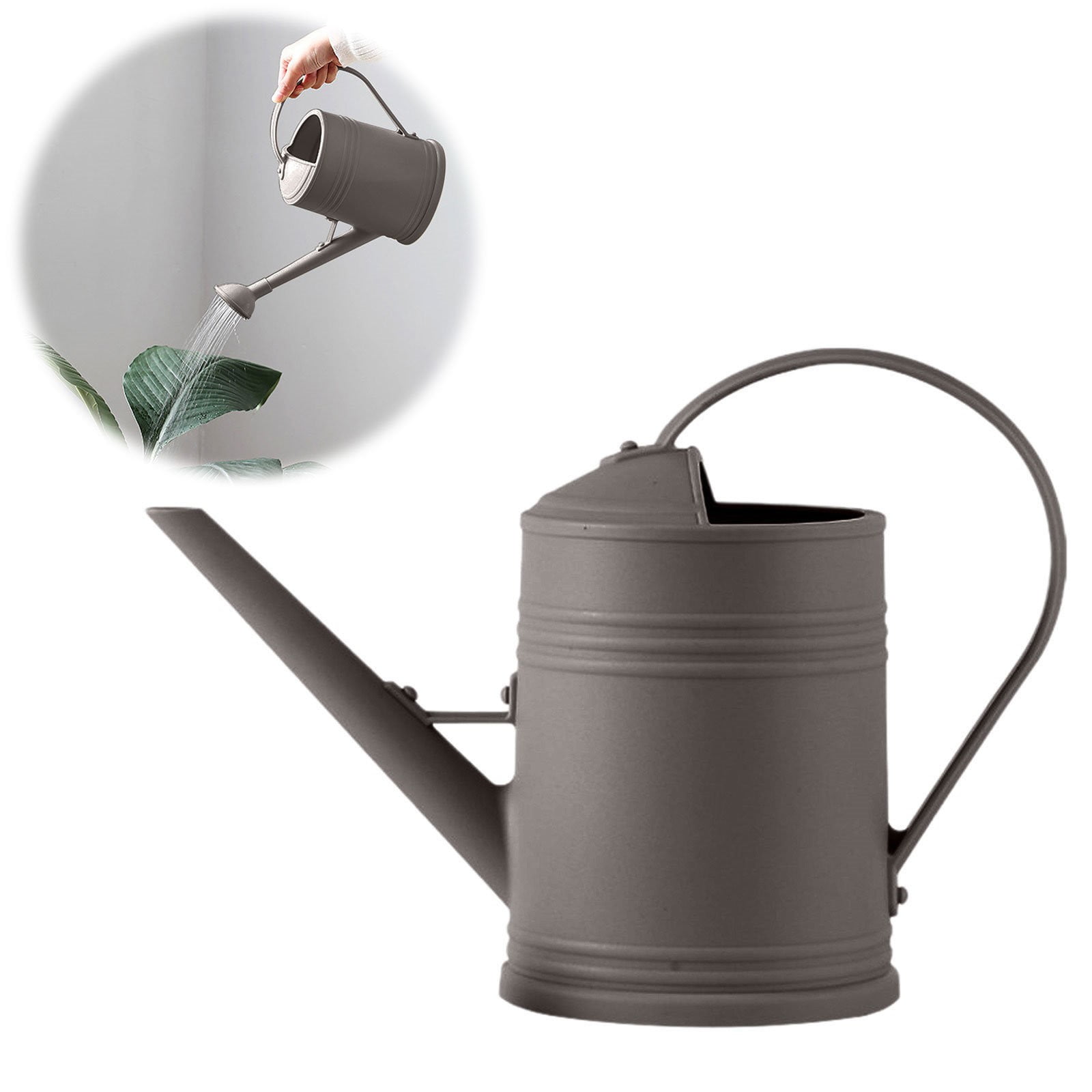 EZPXFCI Plastic Watering Can for Indoor Plants Outdoor Garden Flowers - House Plant Watering Can Flower Watering Can with Sprinkler Head