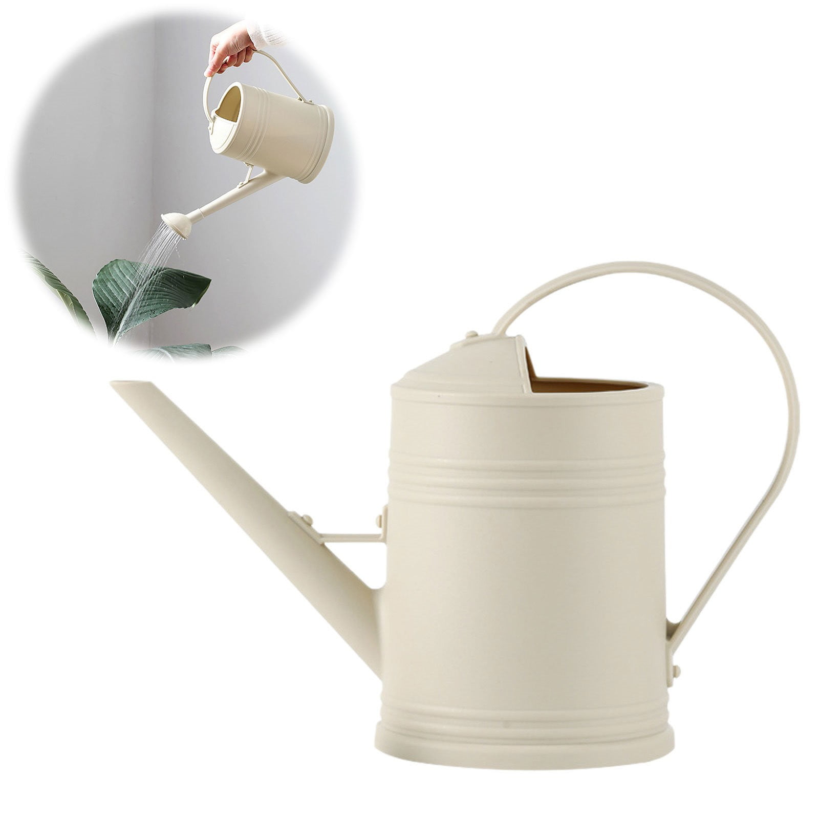 EZPXFCI Plastic Watering Can for Indoor Plants Outdoor Garden Flowers - House Plant Watering Can Flower Watering Can with Sprinkler Head