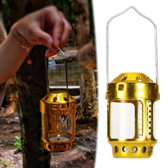 EZPXFCI Portable Candle Lantern, Night Fishing Hanging Camping Aluminium Alloy Candle Lamp for Indoor Outdoor Paritie Weddings Vintage Style Hanging Lantern