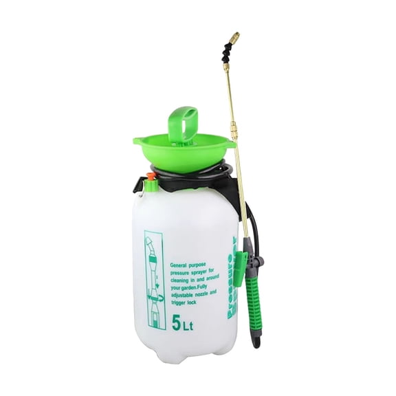 EZPXFCI Pressurized Hand Sprayer - Adjustable Nozzle for Weed Control, Lawn Care, Cleaning & Disinfecting, Ergonomic Design
