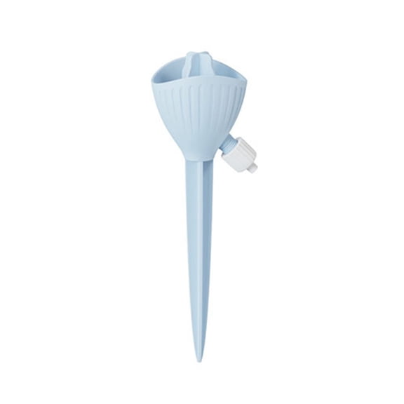 EZPXFCI Self-Watering Spikes for Plants,Adjustable Dripping Irrigation Stakes with Valve,Automatic Watering System for Indoor & Outdoor Potted Plants,Universal Fit 28-30mm Bottles,Blue