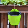 thumbnail image 1 of EZPXFCI Self Watering Wall Hanging Planter Pots, Vertical Garden Window Hang MountIndoor Outdoor, Plant Flower Basket for Garden Herbs Balcony Railing Shelf Fence Bedroom Trellis Decor, 1 of 9