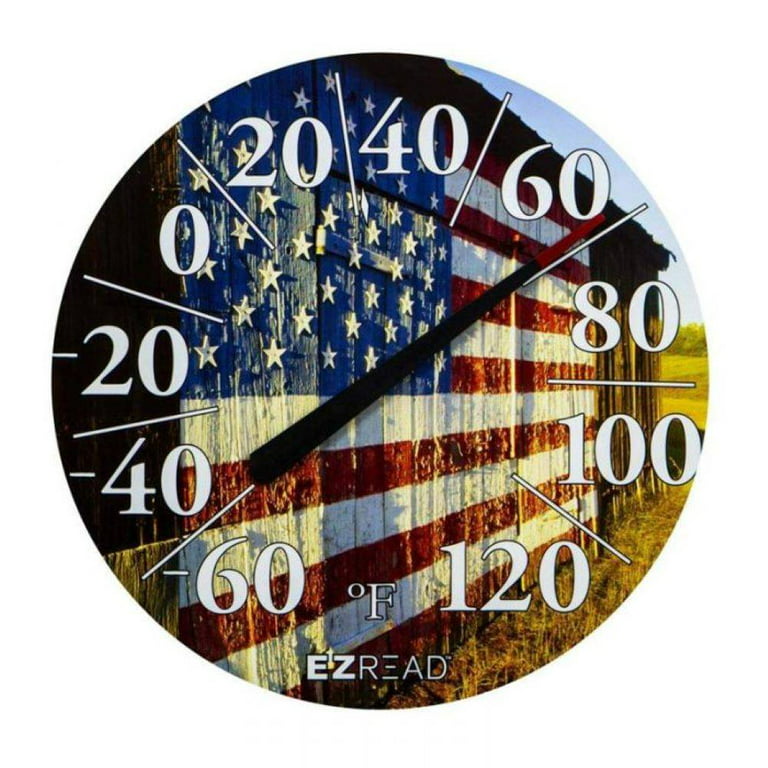 https://i5.walmartimages.com/seo/EZREAD-Hanging-Dial-Thermometer-Weather-Thermometers-Indoor-Outdoor-Use-Large-12-5-Inch-Diameter-Easy-to-Read-Numbers-American-Flag-Barn_d26e7c54-e876-43c0-968a-685311b078ef.9dd30de55c501e024fffd75bf448534a.jpeg?odnHeight=768&odnWidth=768&odnBg=FFFFFF