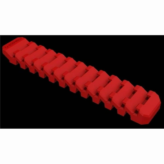 EZRed EZR-FWR12-R Magnetic Flexible Wrench Holder, Red - 12 Piece