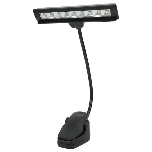EZSPTO Clip‑On Music Stand Lamp,Rechargeable Music Stand Light,Music Stand Lights LED Clip‑On
