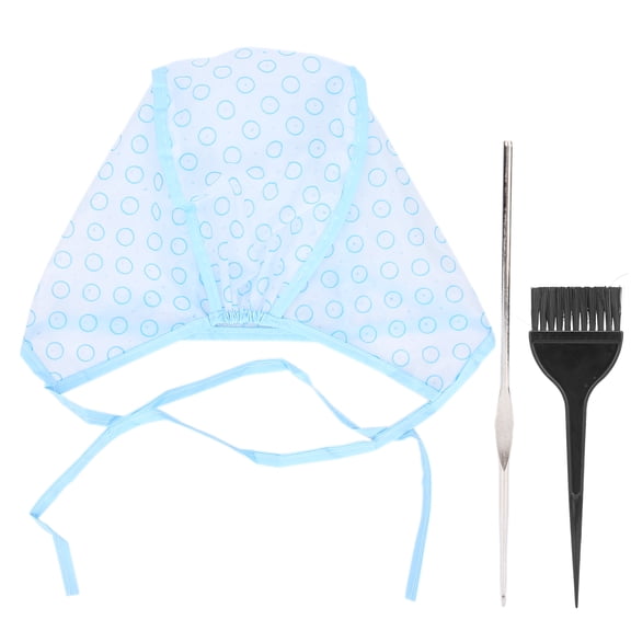 EZSPTO Hair Highlights  Set Reusable Highlight  with Hair Dyeing Brushes Hook Needle,Hair Dyeing ,Hair Staining