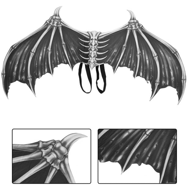 EZSPTO Halloween Devil Wings, Halloween Bat Wings, Folding For Kids