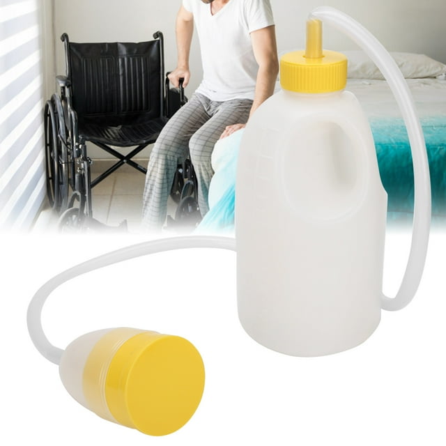 EZSPTO Men Male Urinal Pee Bottle Elderly Bedridden Patients Potty with