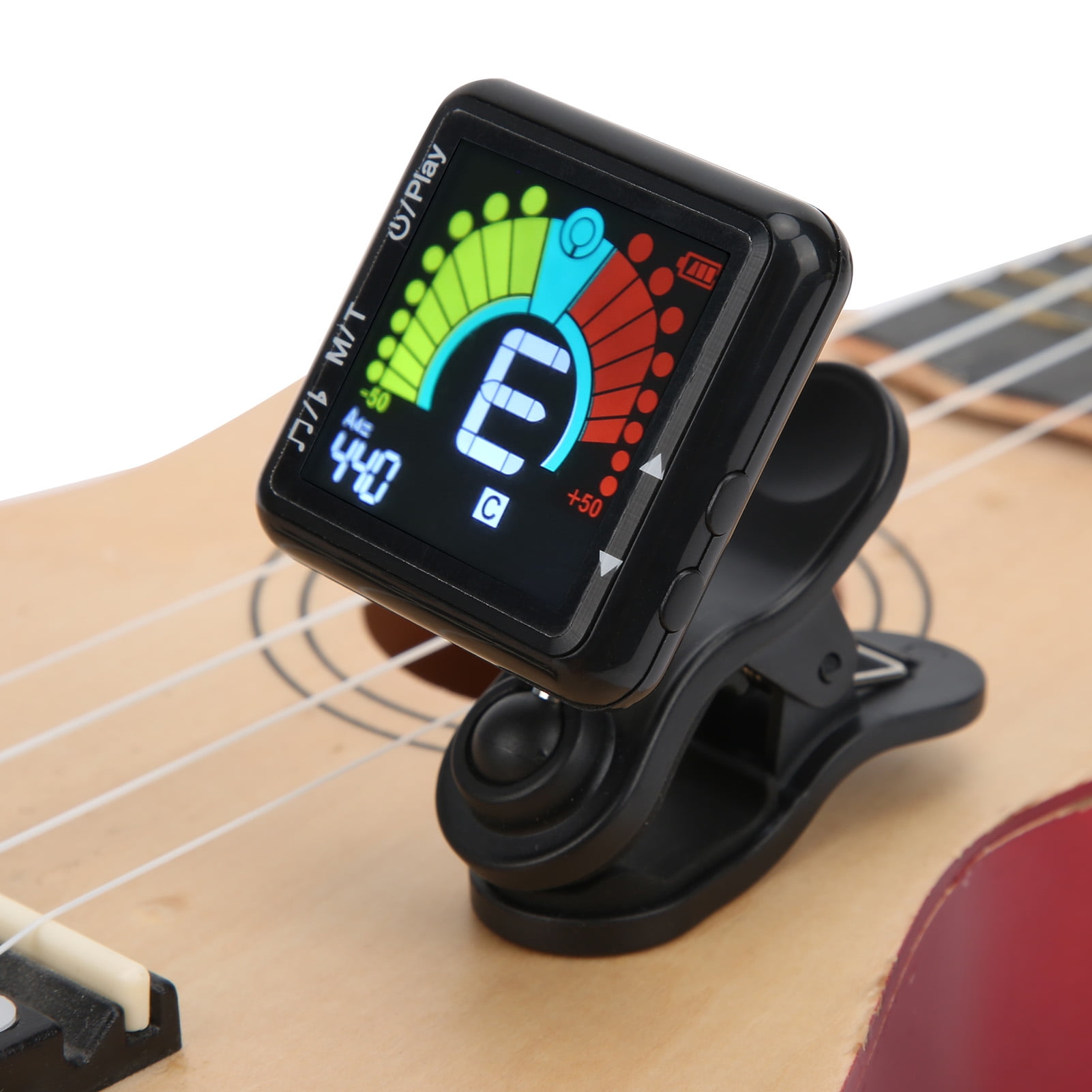 EZSPTO Rechargeable Tuner,Stringed Instrument Tuner,Metronome Tuner