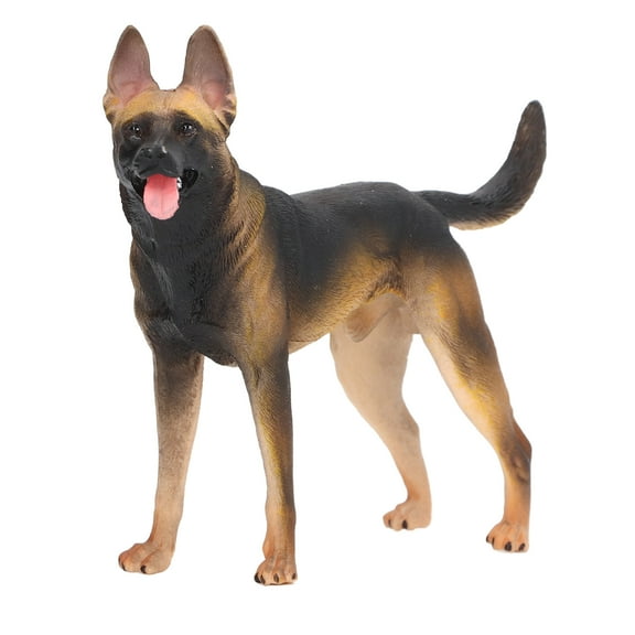 EZSPTO Simulation Dog Model,German Shepherd Dog Figure High Simulation Lifelike Dog Model Early Educational Animal Toy,German Shepherd Dog Toy