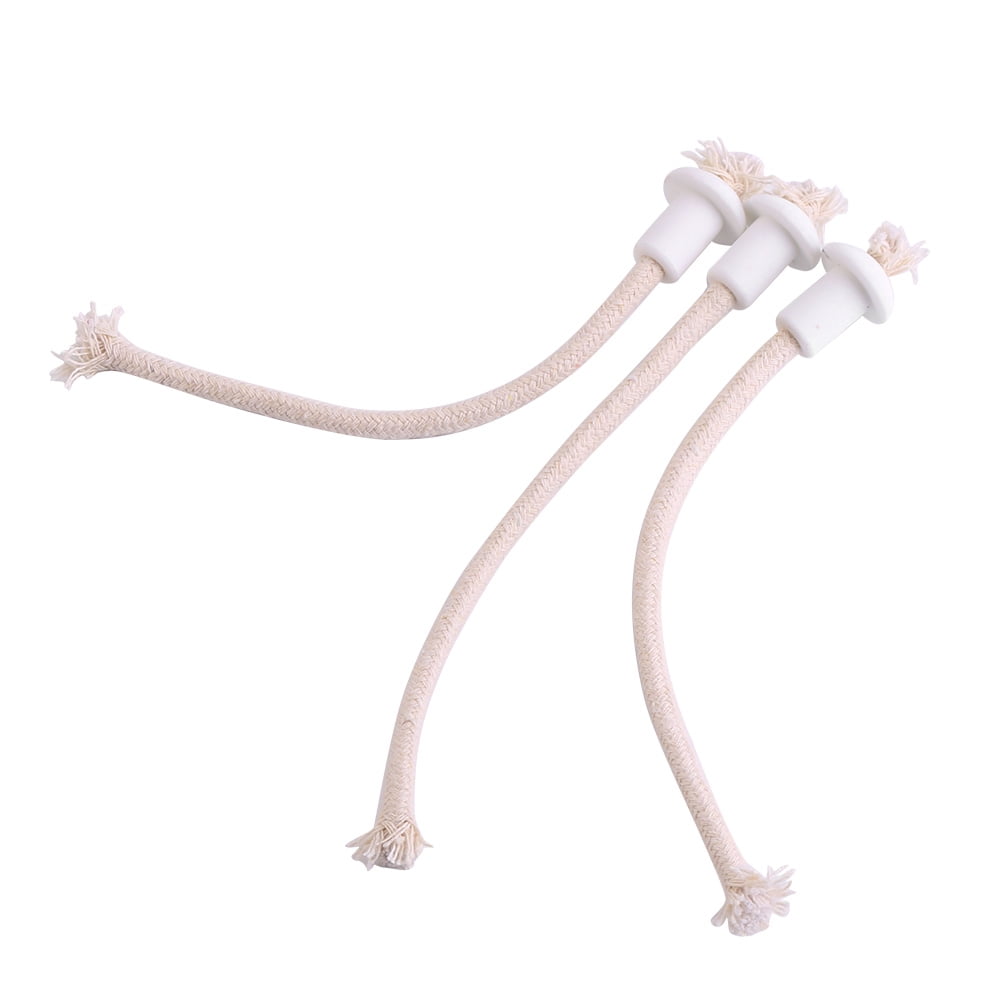 EZSPTO Wick, Knob Style Wick Holders Kerosene Wick Cotton Wick Lamp Wicks, For Oil Candle Lamp Wine Bottle