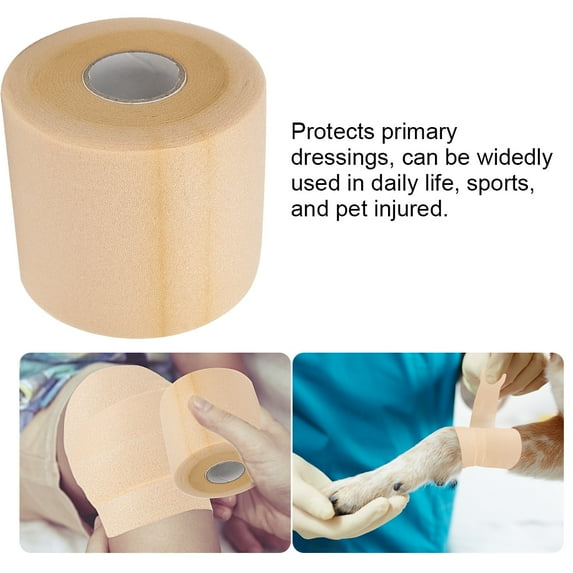EZSPTO Wrap Bandage,Wound Bandage,Self Adhesive Elastic Wound Tape Wrap Muscle Bandage Injure Support