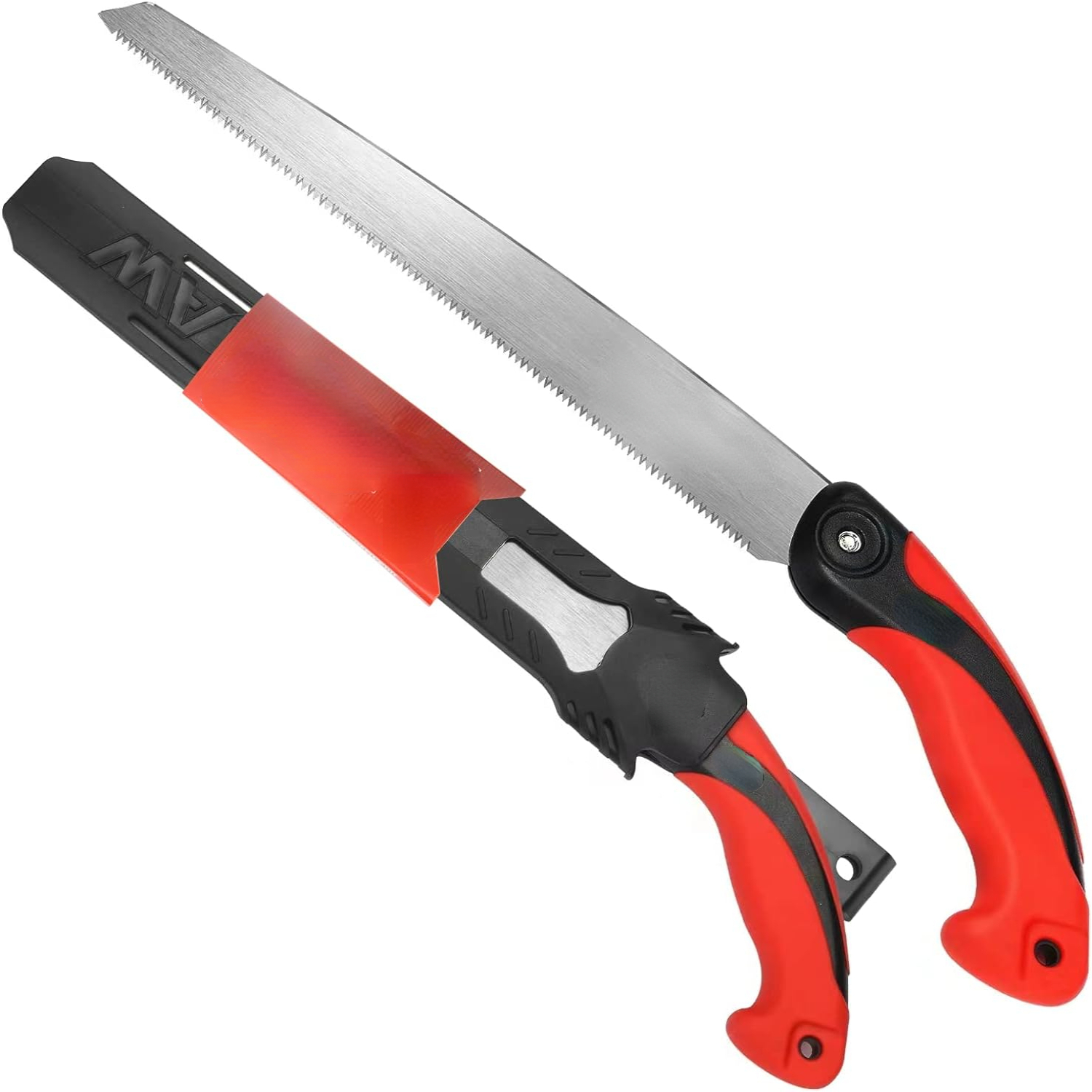 EZSZQWL Japanese Pruning Saw with Scabbard 11” Blade for Camping