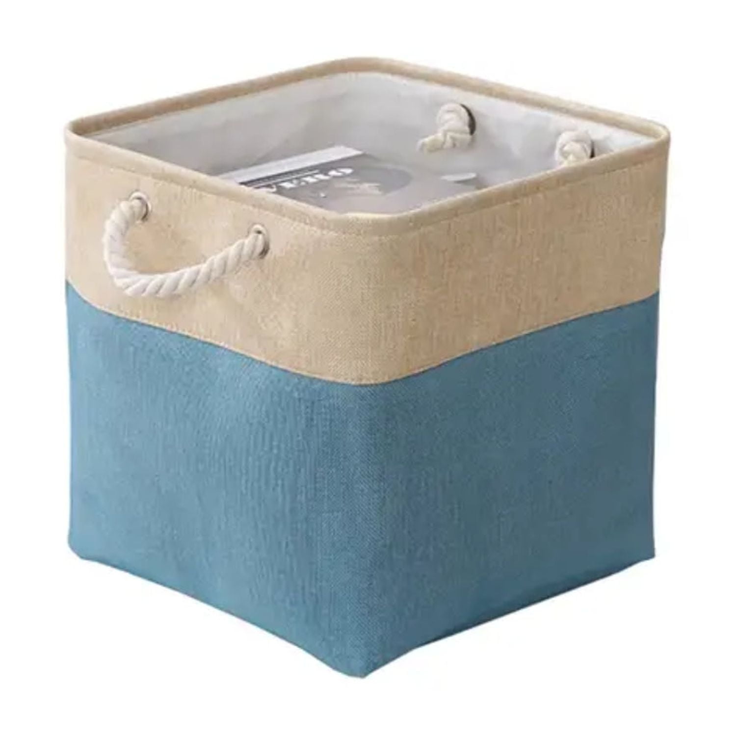 EZSZQWL Luxury Premium Functional Fabric Storage Baskets for Living