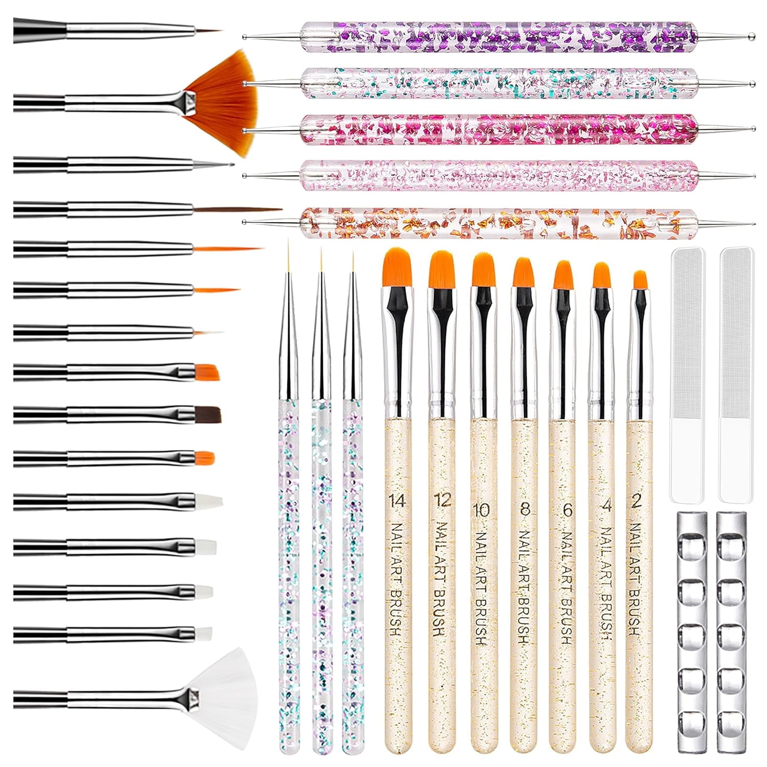 EZSZQWL ile nail art brushes Perfect for all levels of nail art