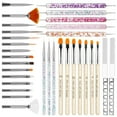 EZSZQWL ile nail art brushes Perfect for all levels of nail art