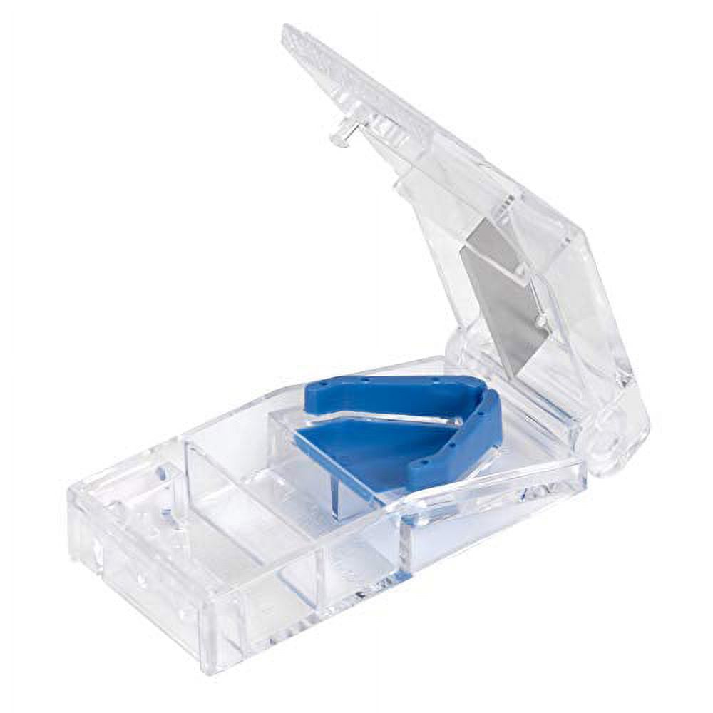 EZY DOSE Pill Cutter .. and Splitter with Lock, .. Cuts Pills, Vitamins